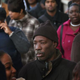 Job seekers wait in line at Kennedy-King College in Chicago on Nov. 9, 2012, to attend a job fair hosted by the city.
Scott Olson/Getty Images